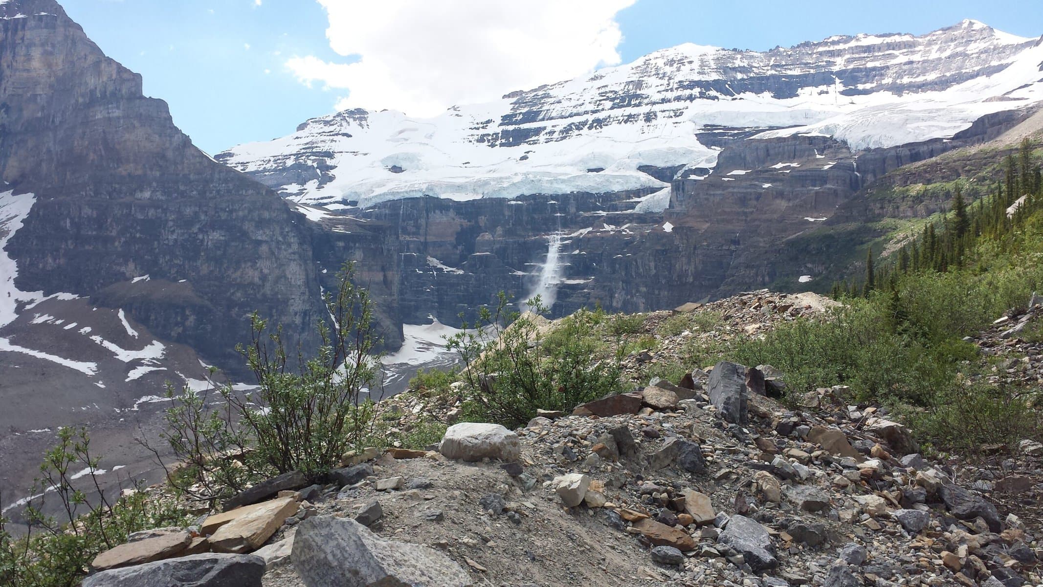 Backcountry Glacier Calving