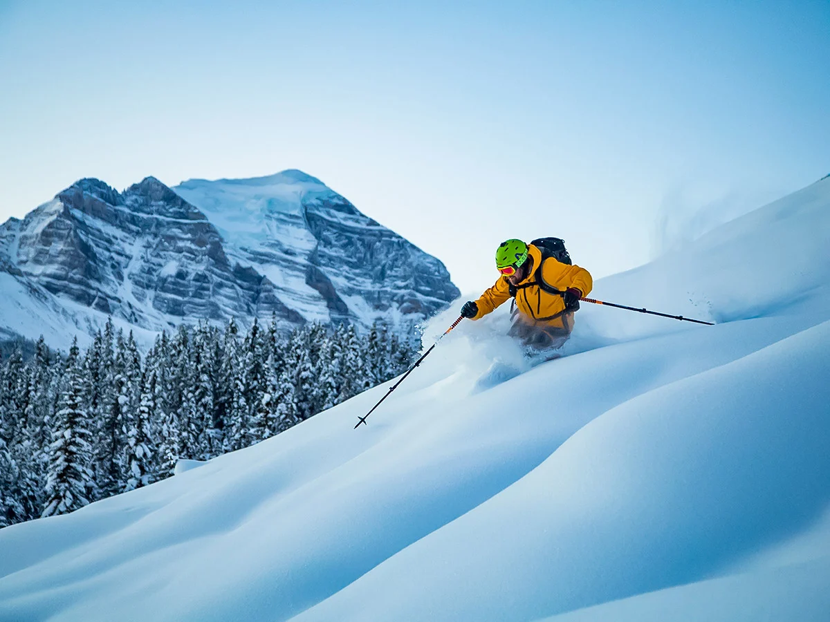 Canadian Rocky Mountain Fresh Ski